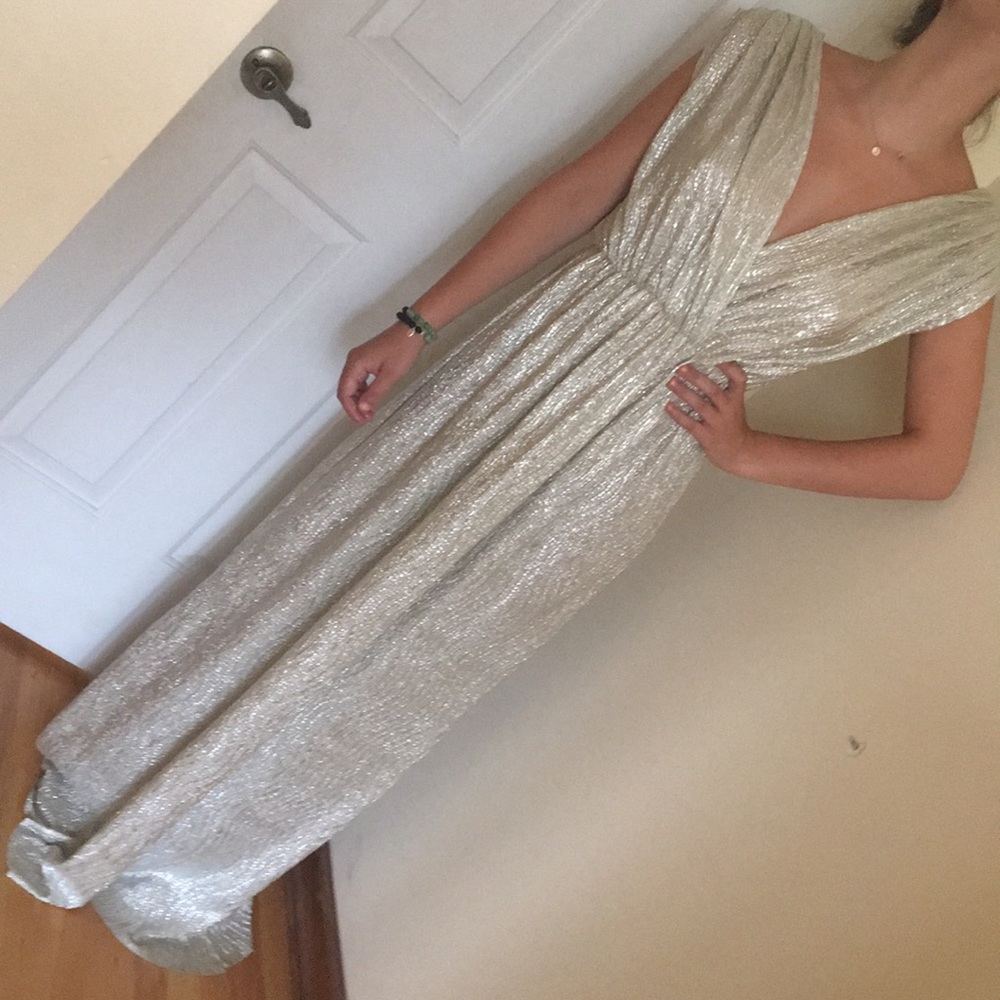 Metallic Gold Gown